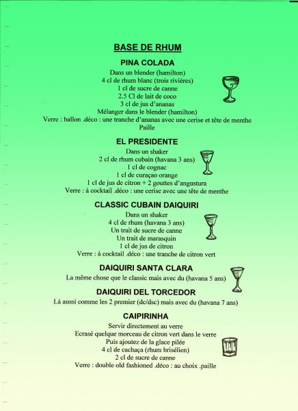BASE DE RHUM